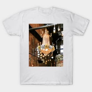 Festive Chandelier with Star Decorations T-Shirt